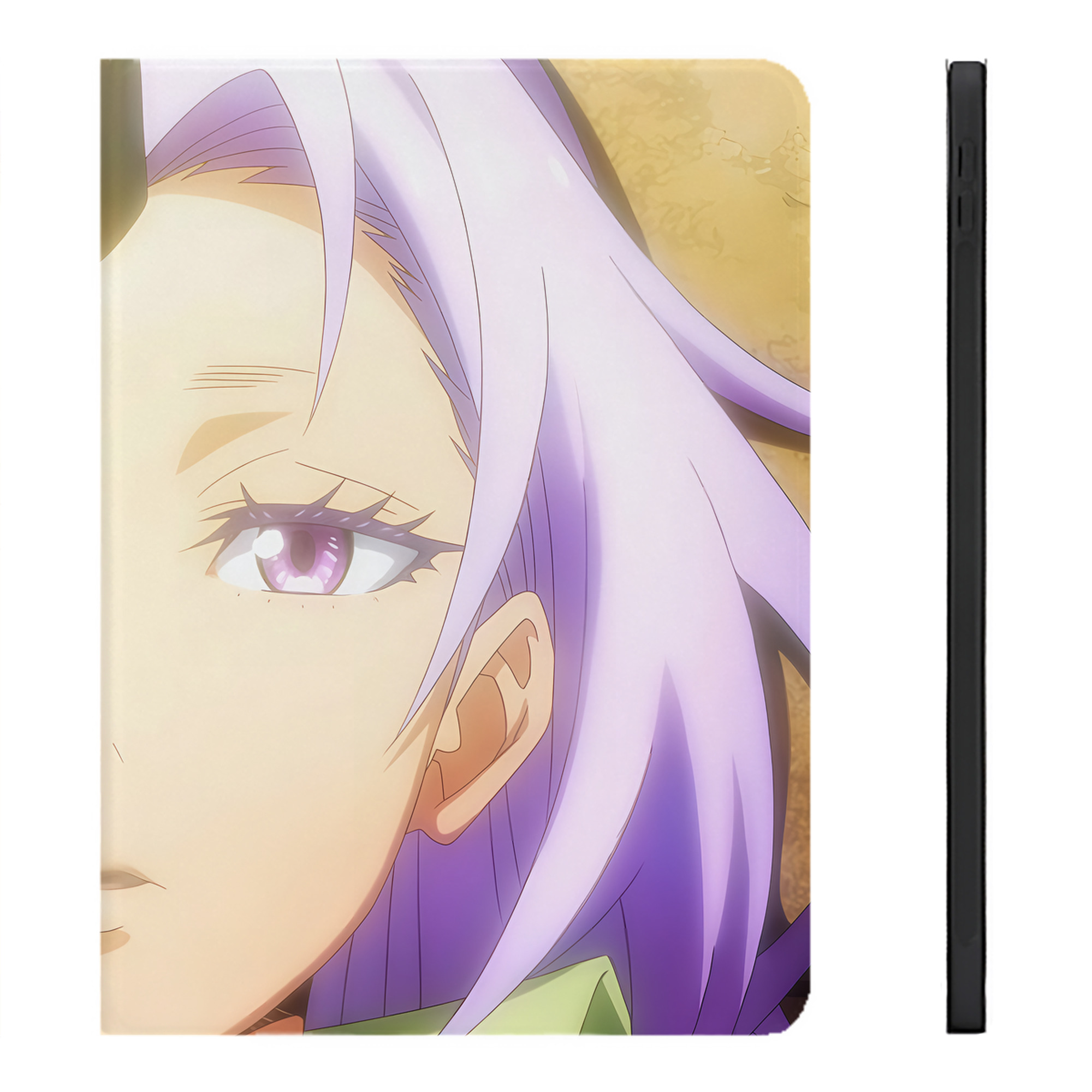 （画像用） 転スラ Regarding Reincarnated to Slime IPadケース ペンホルダー付き ブックスタイルデザイン